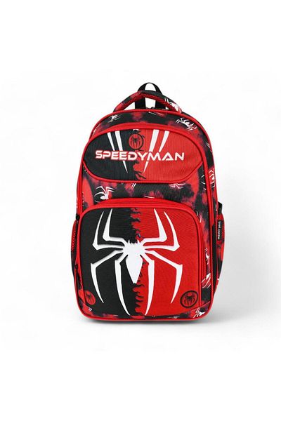 Baginn Geantă pentru școală primară Set de 3 cutie de prânz cu termos Suport stilou 42*30 cm Geantă primară pentru bărbați