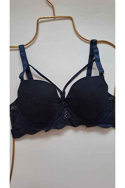 NARIYA Plus Size C Cup Gathering Bra - Daily Empty Cup Underwire Half Tank Top