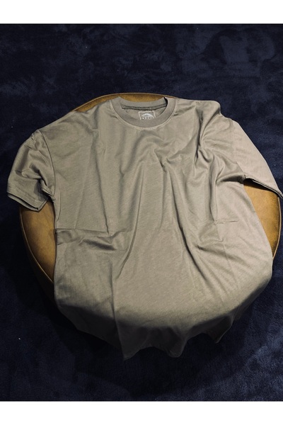 Spark Collection Μπλουζάκι Khaki Basic 100% Cotton Relax Mold