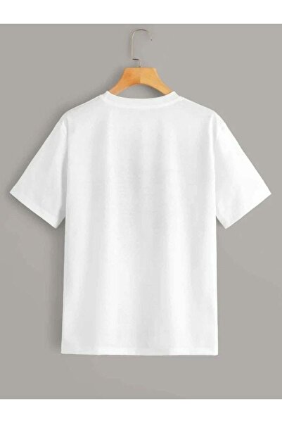 dwnwear Λευκό μπλουζάκι Unisex Oversize