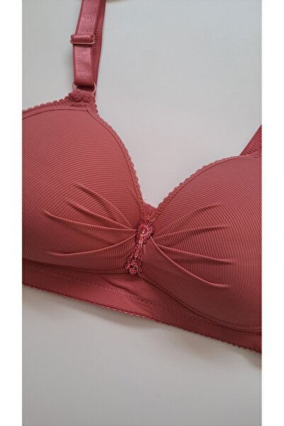 NARIYA Σουτιέν Plus Size Gathering - C Cup Wire Δωρεάν καθημερινό άνετο άδειο σουτιέν