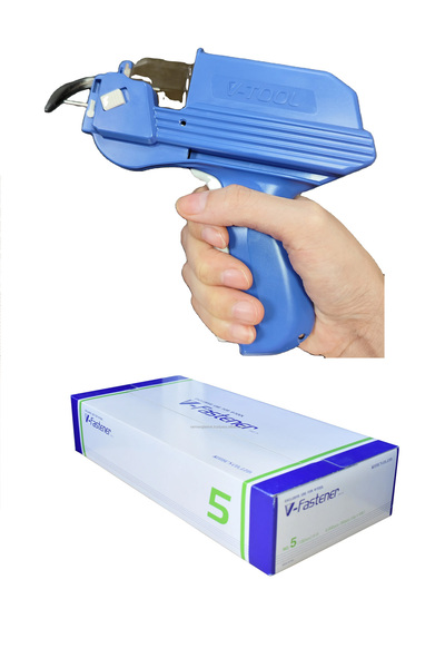 hodbehod V TOOL Otomatik Geçmeli Kılçık Tabancası ve 5 inç Geçmeli Kılçık (50...