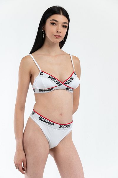 Love Moschino БІЛИЙ бюстгальтер для жінок та дівчат