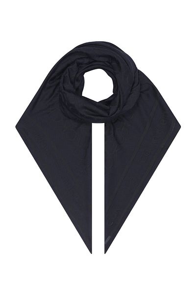Calvin Klein 120 x 120 cm Modal-Mischschal mit Logo K60K 612971   BEH SCHAL K60K 612971   BEH