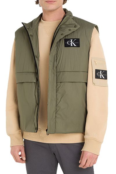 Calvin Klein Jachetă cu vestă de tranziție cu logo brodat