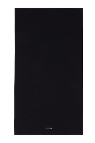 Calvin Klein Ανδρικό κασκόλ INST PATCH SCARF - Μαύρο