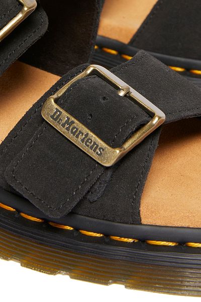 Dr. Martens Josef Black Eh Suede - Elegáns fekete velúr