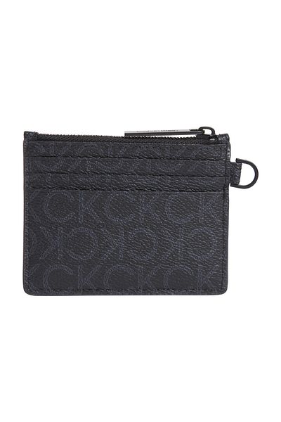 Calvin Klein CK MUST 6CC Mono Carter Suport card cu fermoar cu talie înaltă