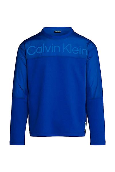 Calvin Klein Blaues Herren-Sweatshirt mit Rundhalsausschnitt – 00GMS4W338CGN-PW Pullover
