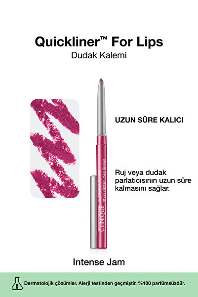 Clinique Quickliner For Lips Dudak Kalemi - Renk: Intense Jam 0.3g | Uzun Sür...