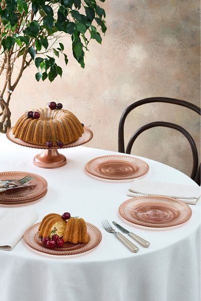 Karaca Cortez 7 Piece - Cake and Dessert Set