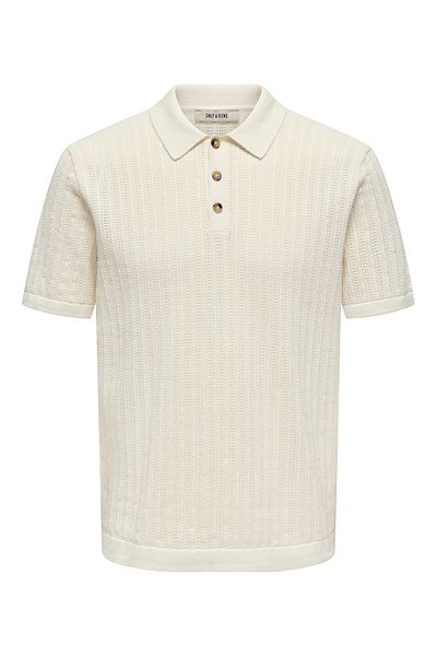 Only & Sons ONSMOON REG 12 SS POLO KNIT