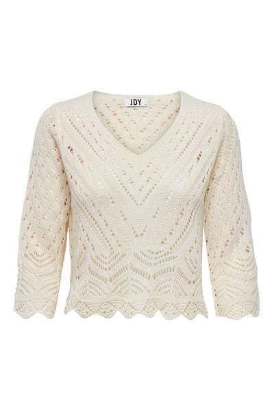JDY Jdynew Sun 3/4 Cut Pullover - Knt Noos