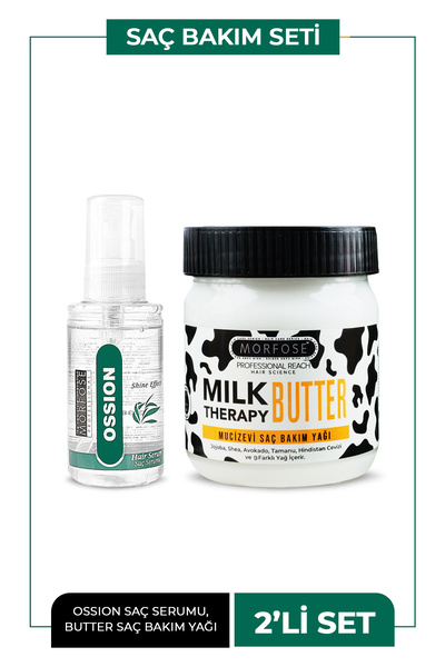 Morfose Milk Therapy Butter + Ossion Saç Serumu 100 ml