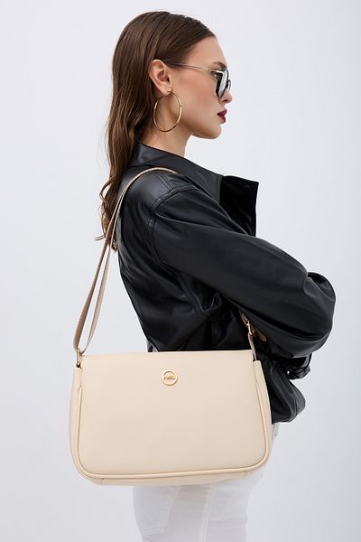 Fossil Beige Women's Crossbody and Shoulder Bag 05Fo25Y5033