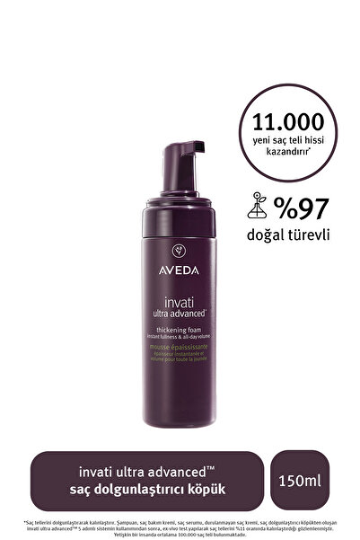 Aveda invati ultra advanced saç dolgunlaştırıcı köpük 150ml