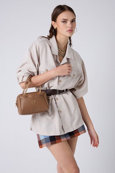 Fossil Tan Women's Shoulder Bag 05Fo25Y5032
