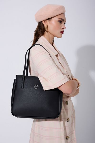 Fossil Μαύρη γυναικεία τσάντα χεριού και ώμου 05FO25Y5035