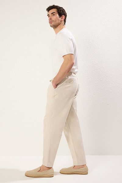 Trendyol Collection Premium-Strickhose in Steinfarbe – TMNSS25PL00013