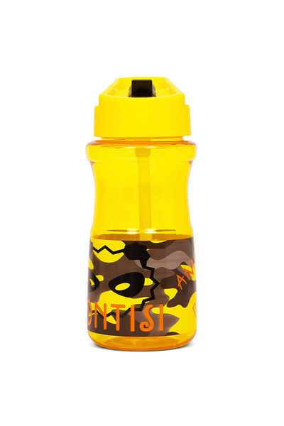 Eazy Kids Water Bottle 500ml wt Straw - Yellow