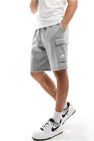 Nike Αθλητικά ρούχα Clup Cargo Short Ανδρικό γκρι αθλητικό σορτς