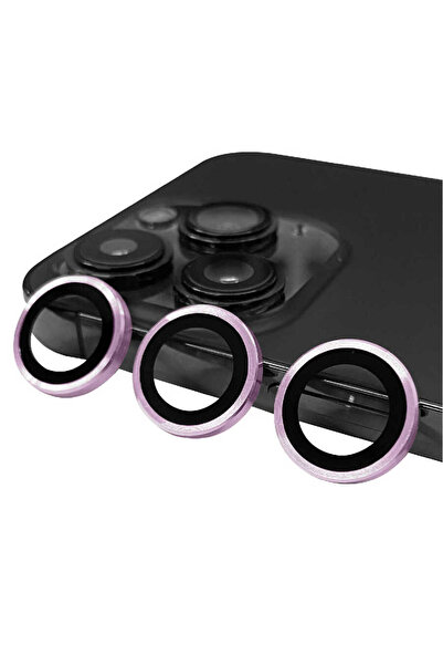 zore واقي عدسة الكاميرا لهاتف آيفون 14 برو ماكس CL-07 - أرجواني