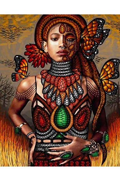 OZN AKSESUAR Hı Stone 5d Elmas Boncuk Taş Işleme Mozaik Goblen Kit 50x40cm gc89228