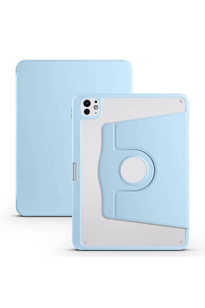 Ummeslem غطاء حماية لجهاز iPad Pro 11 2024 متوافق مع حافظة الكمبيوتر اللوحي م...