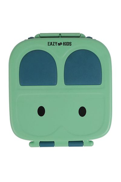 Eazy Kids Bento Lunch Box w / t handle - Green