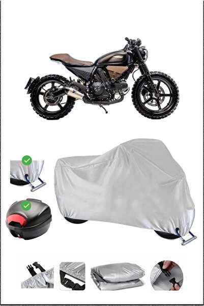 Breen DUCATI SCRAMBLERSIXTY2 قفل حقيبة خلفي متوافق مع دراجة نارية مقاومة للما...