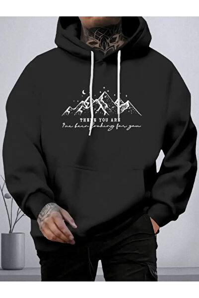 Frisson Μεγάλο μέγεθος με τύπωμα Κομψή ανδρική ζακέτα - Αθλητικά ρούχα