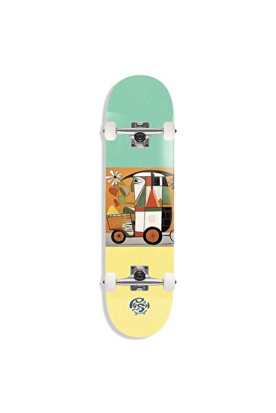 push 8.25 India MLSL Yellow Skateboard Kaykay