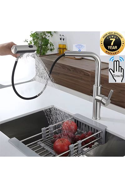 OEM Touch Kitchen Sink Faucet - 3 Functions, Spiral Spout