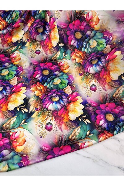 ipekkumaş King Flower Pattern Rochie Cămașă Satin Mătase Țesătură VÂNZĂME PRODUSUL NOU 1 BUC 1 METR