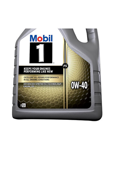 Mobil 1 FS 0W40 Motor Yağı 4 L ÜT:2025
