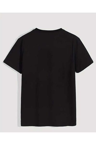WOODROFFE Unisex Oversize Casual Boyfriend T-shirt - Τυπωμένο κείμενο