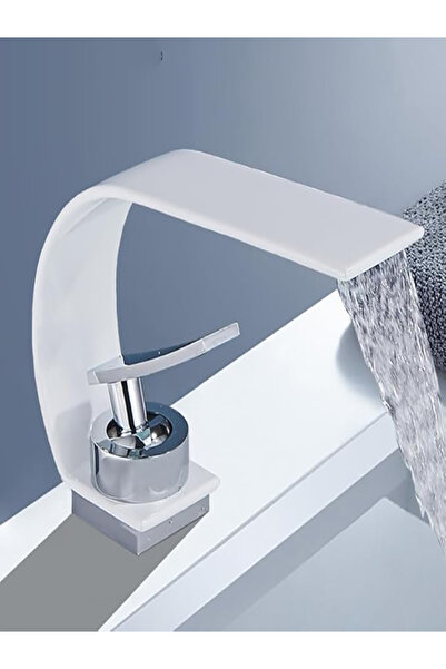 Anunnaki حوض غسيل شلال بصمام سيراميك حديث - صنبور نحاسي مستورد