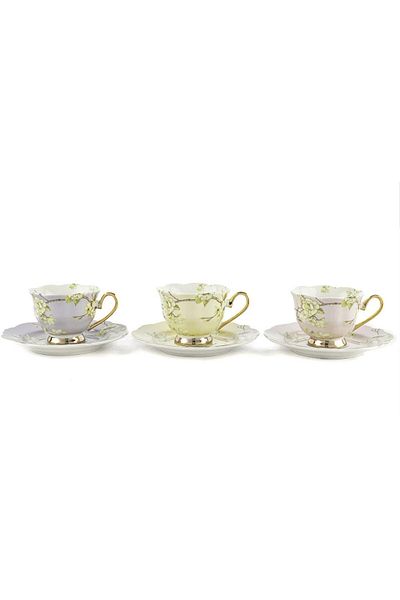 Mikasa Moor Vernal Set of 6 Coffee Cups 90Cc P038. 393793