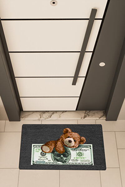 Dormot Home Ψηφιακή εκτύπωση υψηλής ποιότητας Μαύρο χαλάκι πόρτας με θέμα τον...