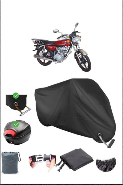 Breen أسود KUBA CG 100 قفل خلفي متوافق مع القماش المشمع المقاوم للماء (دراجة ...