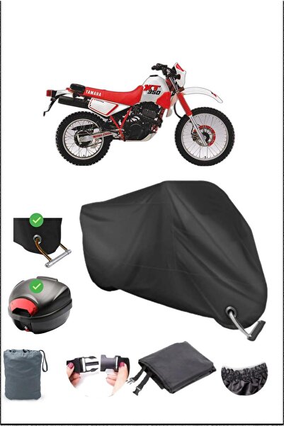 Breen أسود YAMAHA XT 350 قفل خلفي متوافق مع القماش المشمع المقاوم للماء (دراج...