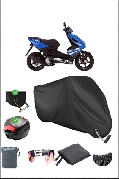 Breen أسود ياماها ايروكس 100 قفل خلفي متوافق مع القماش المشمع المقاوم للماء (...