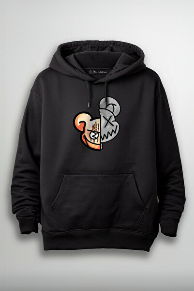 Merch&ice Psihopatski medved Štampano unisex dukserica