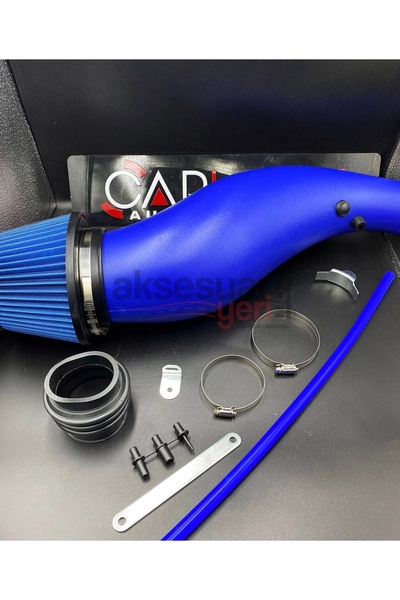 carlone Honda Civic 1992-2000 Simota Big Tube Spor Hava Filtresi Mavi Renk