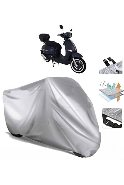 Mega Everest Arora Cappucino 125 Motosiklet Brandası Motor Branda (bağlantı T...