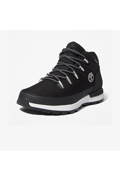 Timberland Ανδρικές μαύρες μπότες Sprint Trekker Mid Fab Wp