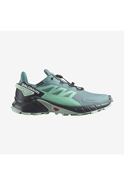 Salomon SUPERCROSS 4 GTX W - Women's Outdoor Shoes Dusty Turquoise/India Ink/...