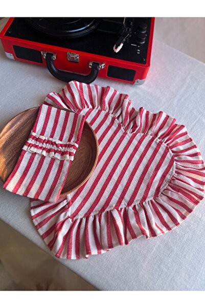 KaiHome 6-Piece Linen 3-Compartment Spoon Holder / Fork-Spoon-Knife Case