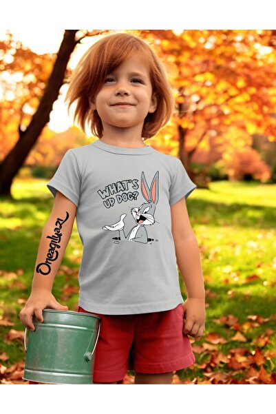 oneagılyazı Dečija majica sa širokim krojem i printom Bugs Bunnyja