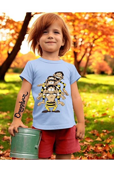 oneagılyazı تي شيرت بناتي كبير الحجم مطبوع من دالتونز